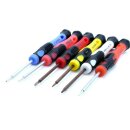 Handywest Kompatibel mit iPhone 7 7 Plus 8 8 Plus X XS Max 11 12 13 14 15 16 17 Pro Max Mini Schraubenzieher Schraubendreher 6 in 1 Y-Form 3 Point Kreuz Pentalobe Werkzeug Set