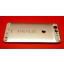 Huawei Nexus 6P Akkudeckel Backcover Housing mit Volume Power Tasten Silber