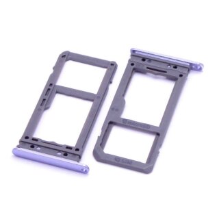 Passend für Samsung Galaxy S8 Plus SM-G955F Sim Karten SD Memory Halter Tray Purple