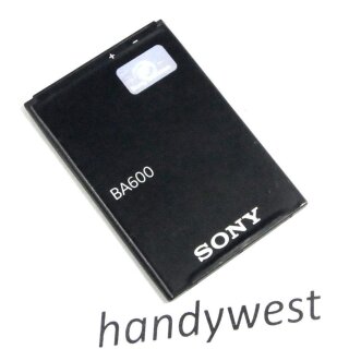 Original Sony Ericsson Xperia U ST25i Akku Accu Battery BA600 BA-600 1290mAh
