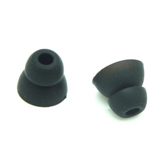 2 X in Ear Silicon Stöbsel Ohrstöpsel Polster Ohrpolster Ersatz Gummi Universal 